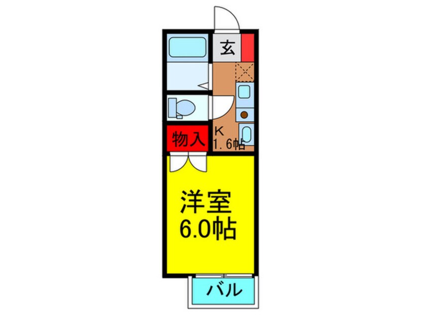 間取図 ヴァン　メゾン