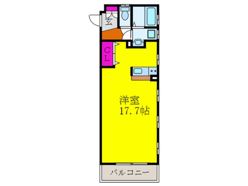 間取図 アネスティコ－ト