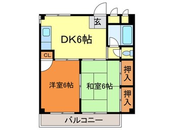 間取図 第２千寿ハイツ