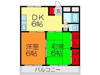 間取図 第２千寿ハイツ