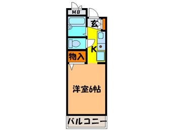 間取図 エスポワール川西