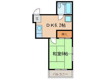 間取図 ハイツやまざき