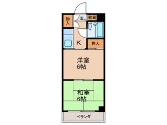 間取図 メゾンエイコ－浮田町