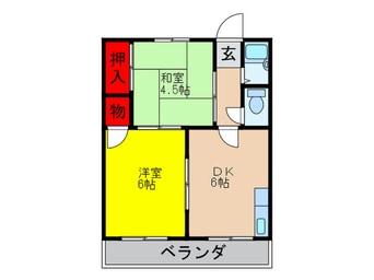 間取図 岡本ハイツ