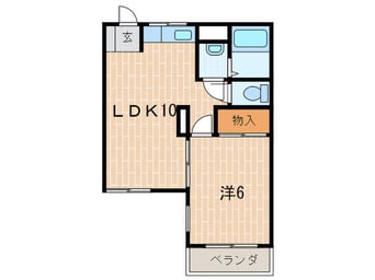 間取図 ヒルズ清水