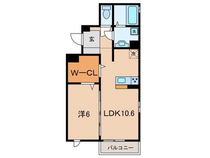 間取り図 アンティークショコラⅢ番館