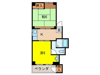 間取図 東灘サチハイツ