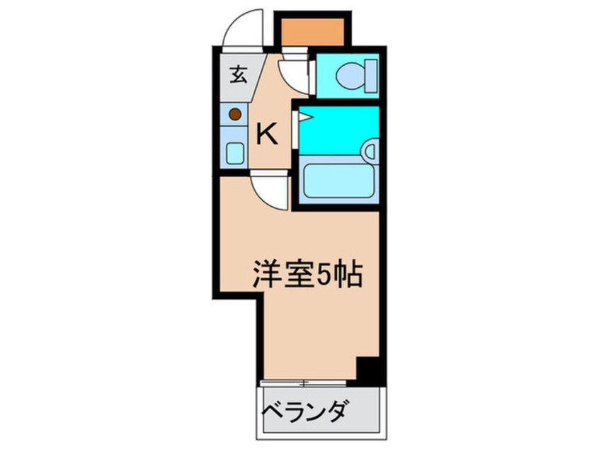 間取図 グランロード弁天町