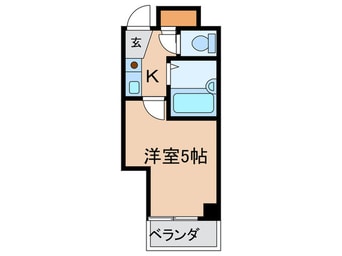 間取図 グランロード弁天町