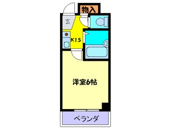 間取図 グランロード弁天町