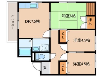 間取図 栄楽ハイツ