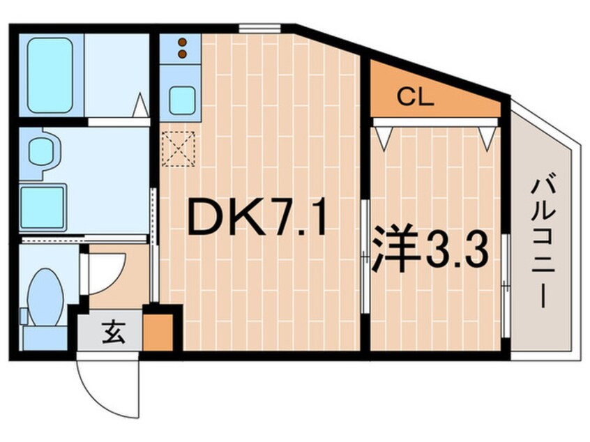 間取図 ＯＮＥ西宮門戸
