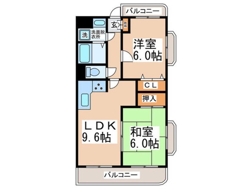 間取図 ヴィ－ナス２１