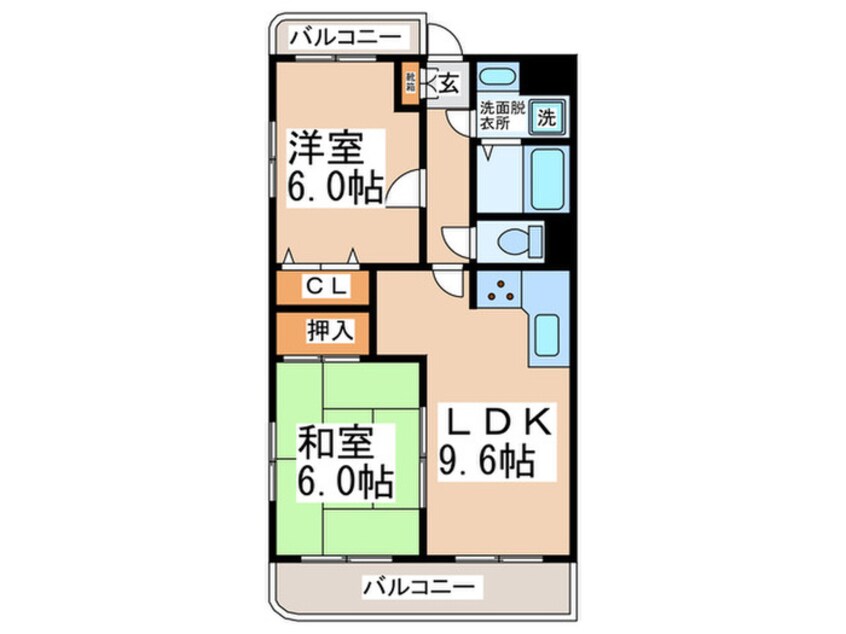 間取図 ヴィ－ナス２１