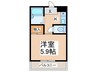 アバンティ岸和田三番館 1Kの間取り