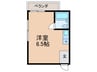 パクト－ル守口 1Rの間取り
