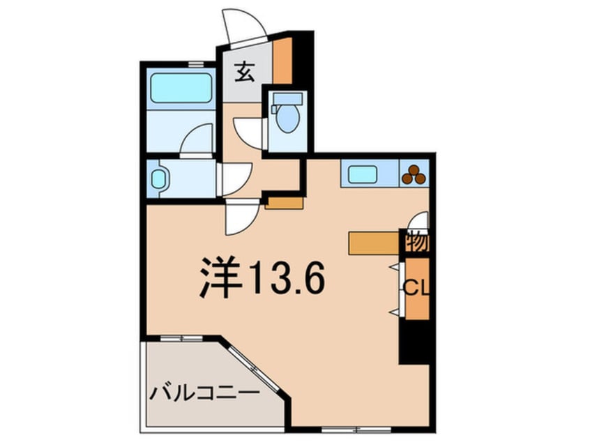 間取図 ワコ－レヴィ－タ五色山
