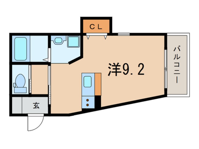 間取図 ＨＣフラッツ六甲高羽Ⅱ