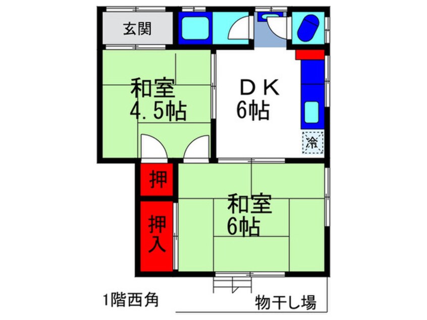 間取図 宮の前苑