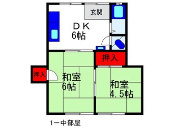 間取図 宮の前苑