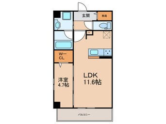 間取図 VIVACE三国ヶ丘