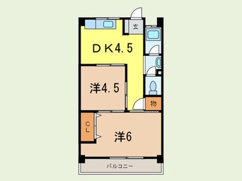 間取図 ヴィラ本山