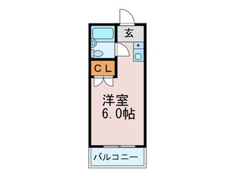 間取図 カルム千里山Ⅱ