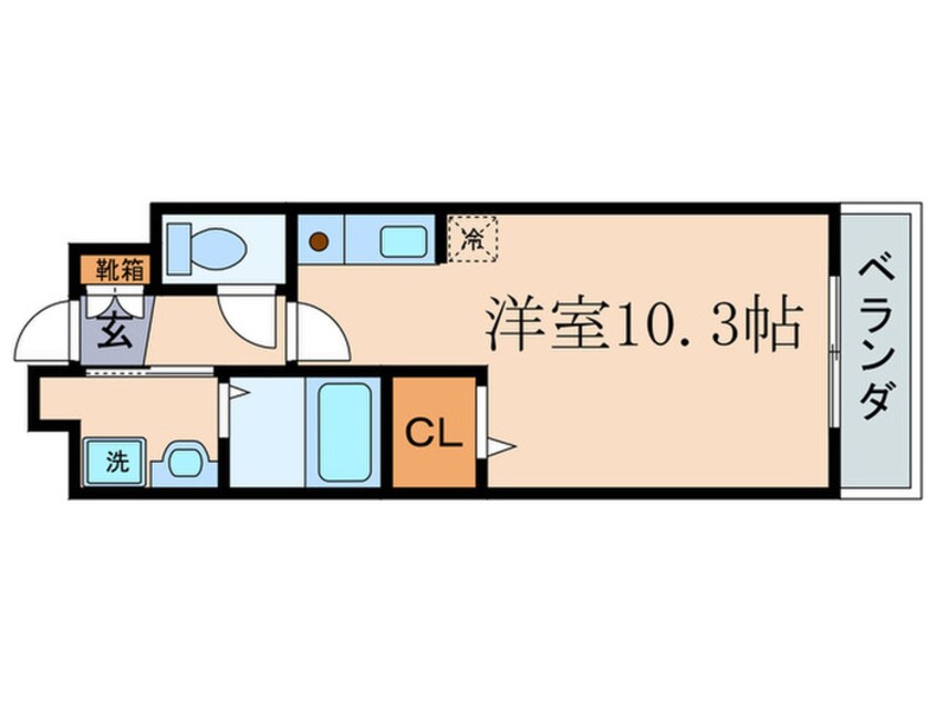 間取図 シエ－ネ