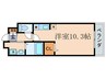 シエ－ネ 1Rの間取り