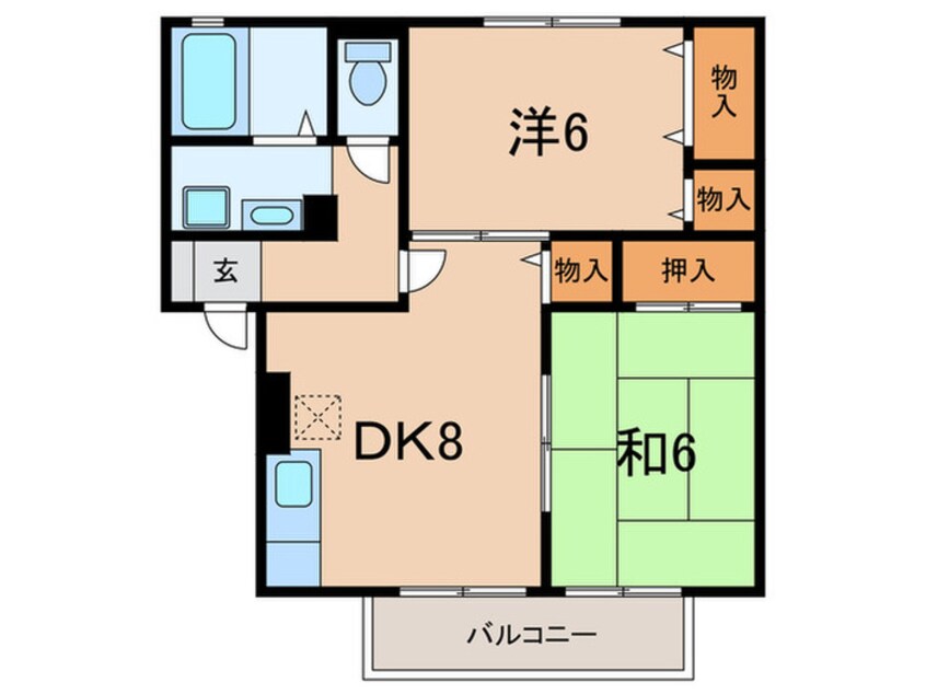 間取図 メゾン・ド・グランメール