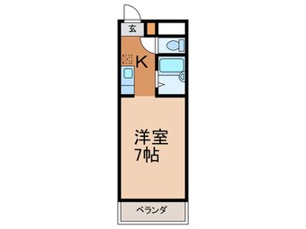 間取図 ダモールFUKUI