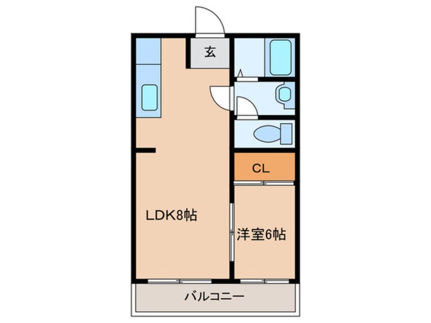 間取図 兵庫ハイツ