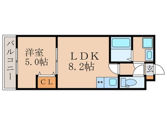 間取図 グランカーサ日の又