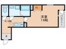 ＲＥＧＩＥＳ塚本 1Kの間取り