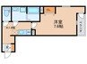 ＲＥＧＩＥＳ塚本 1Kの間取り