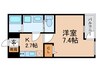 ＲＥＧＩＥＳ塚本 1Kの間取り