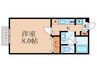 セジュ－ル鴨土 1Kの間取り