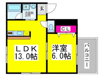 間取図 シティコ－ト熊野町