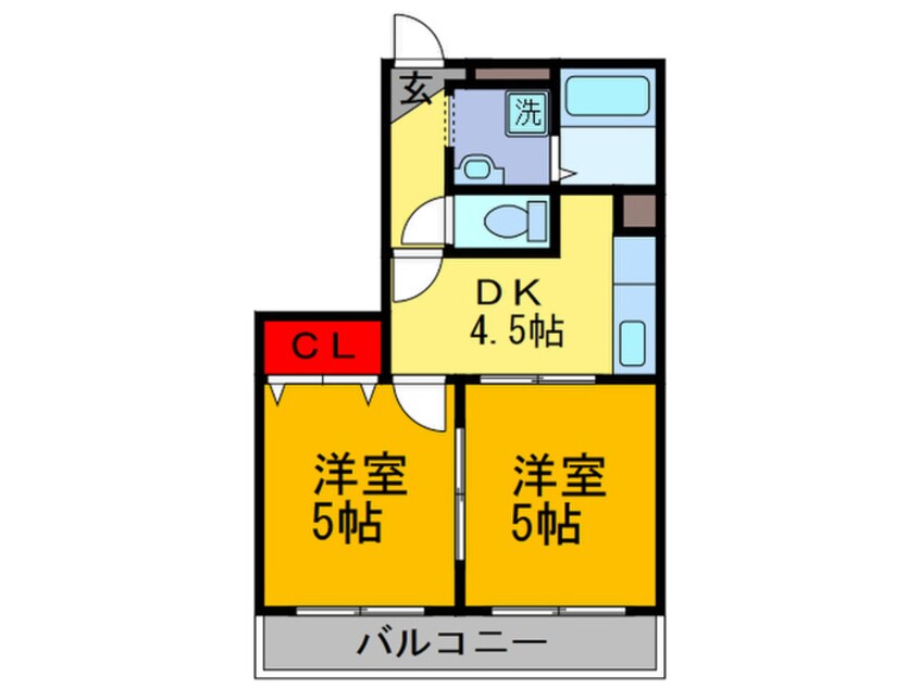 間取図 長瀬レーベンハイム