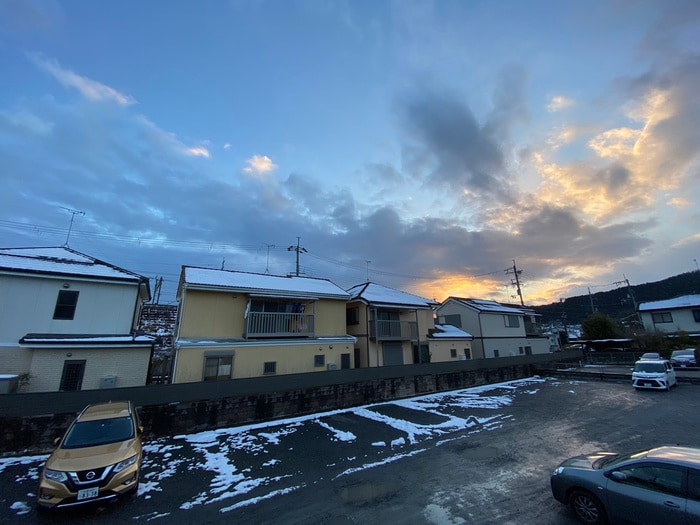 室内からの展望 リビエ－ル御陵