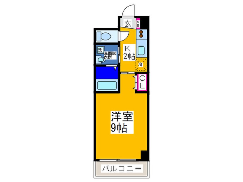 間取図 プラウドコ－ト