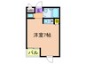 K フラッツ 1Rの間取り