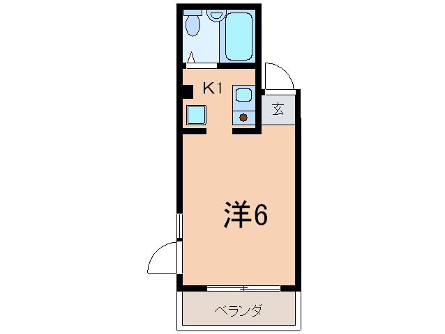 間取り図 K フラッツ