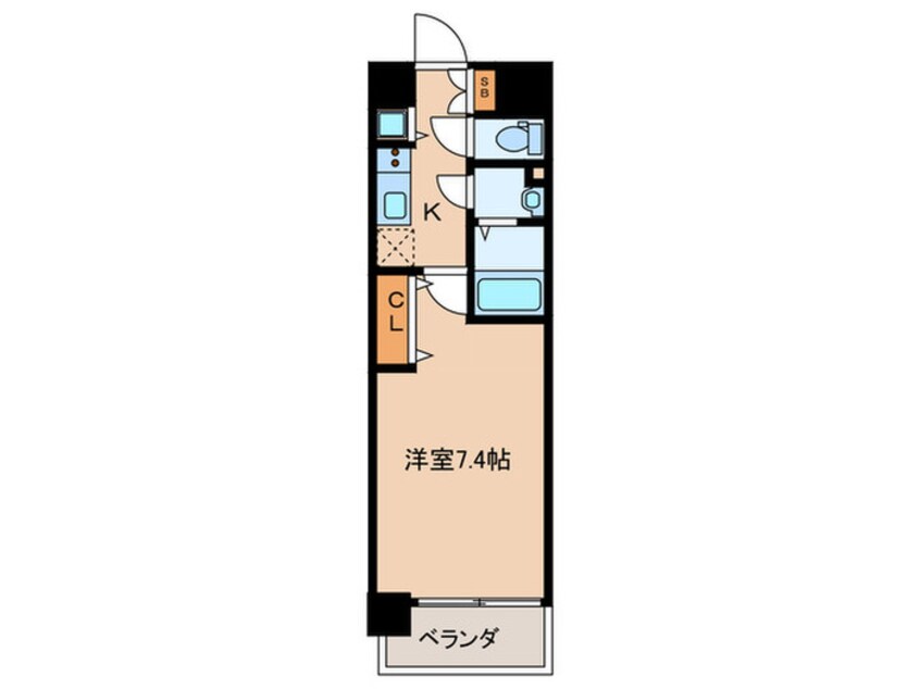 間取図 サムティ都島高倉町