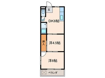 間取図 メゾン　ナカムラ