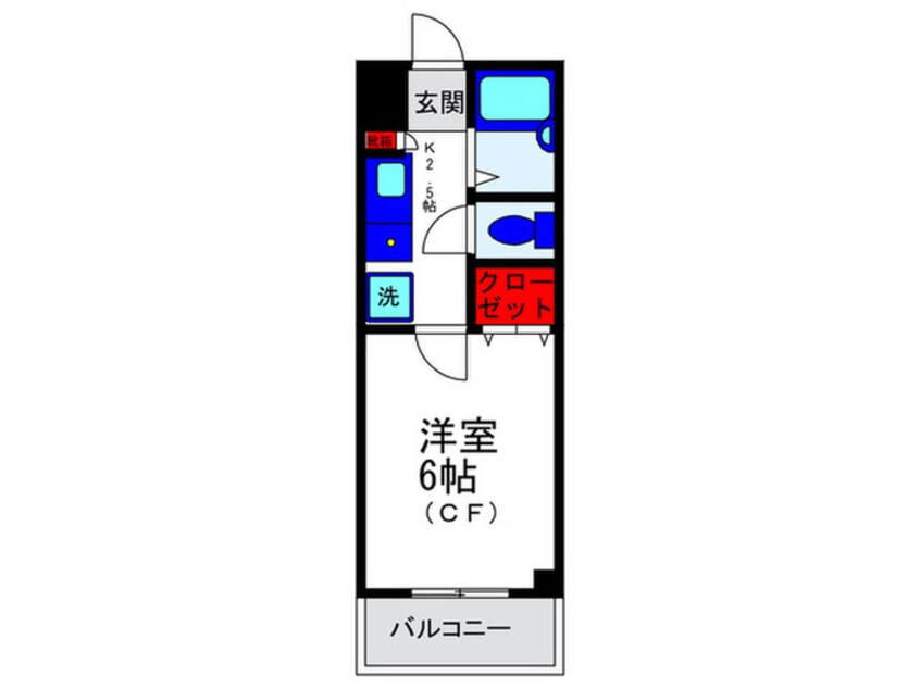 間取図 アクア豊中