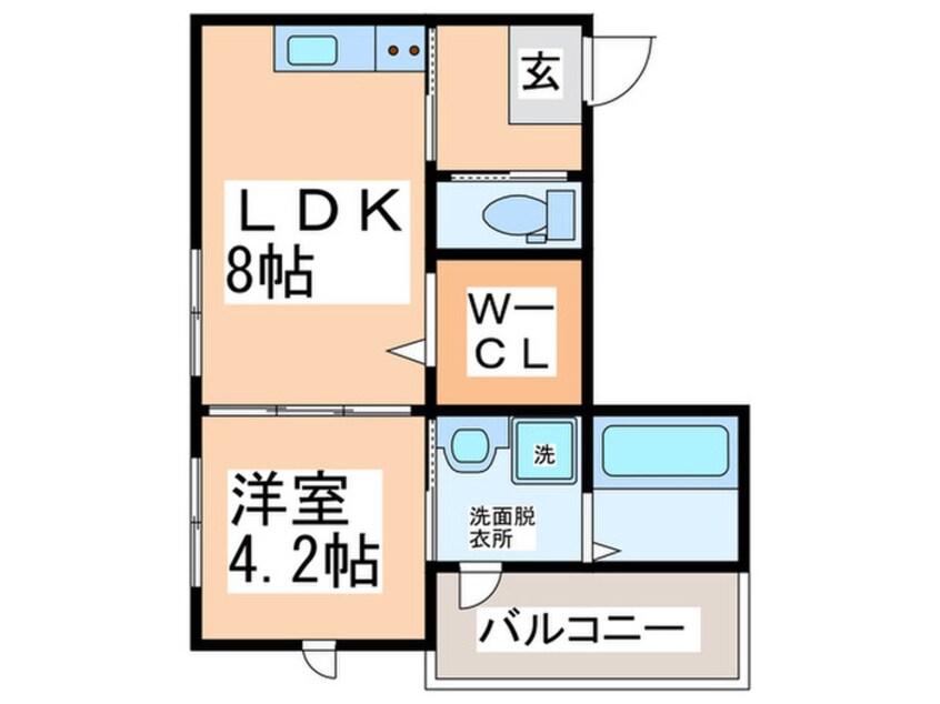 間取図 アベニュー沢田