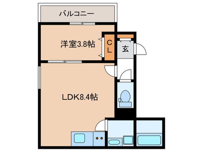 間取り図 D porta ewer
