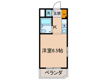 間取図 ジョイフル南塚口２