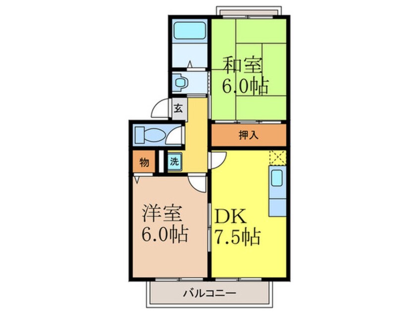 間取図 パストラ－ル